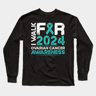 Ovarian Cancer Awareness 2024 Walk Long Sleeve T-Shirt